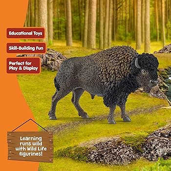 (未使用･未開封品)　シュライヒ ワイルドライフ バイソン フィギュア 14714 v1yptgt Amazon.co.jp: シュライヒ ワイルドライフ バイソン フィギュア